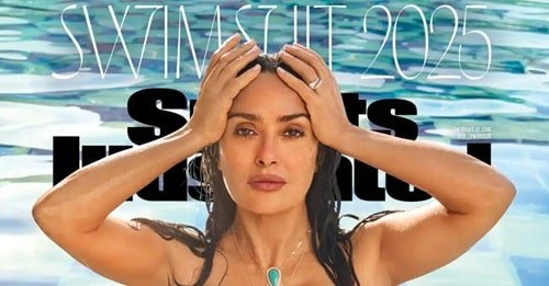 Salma Hayek Sports Illustrated Swimsuit 2025