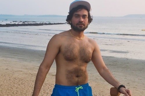 Shakespeare S. Tripathy during his vacation