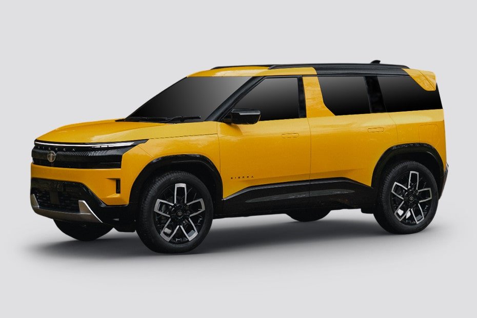 Tata Sierra yellow