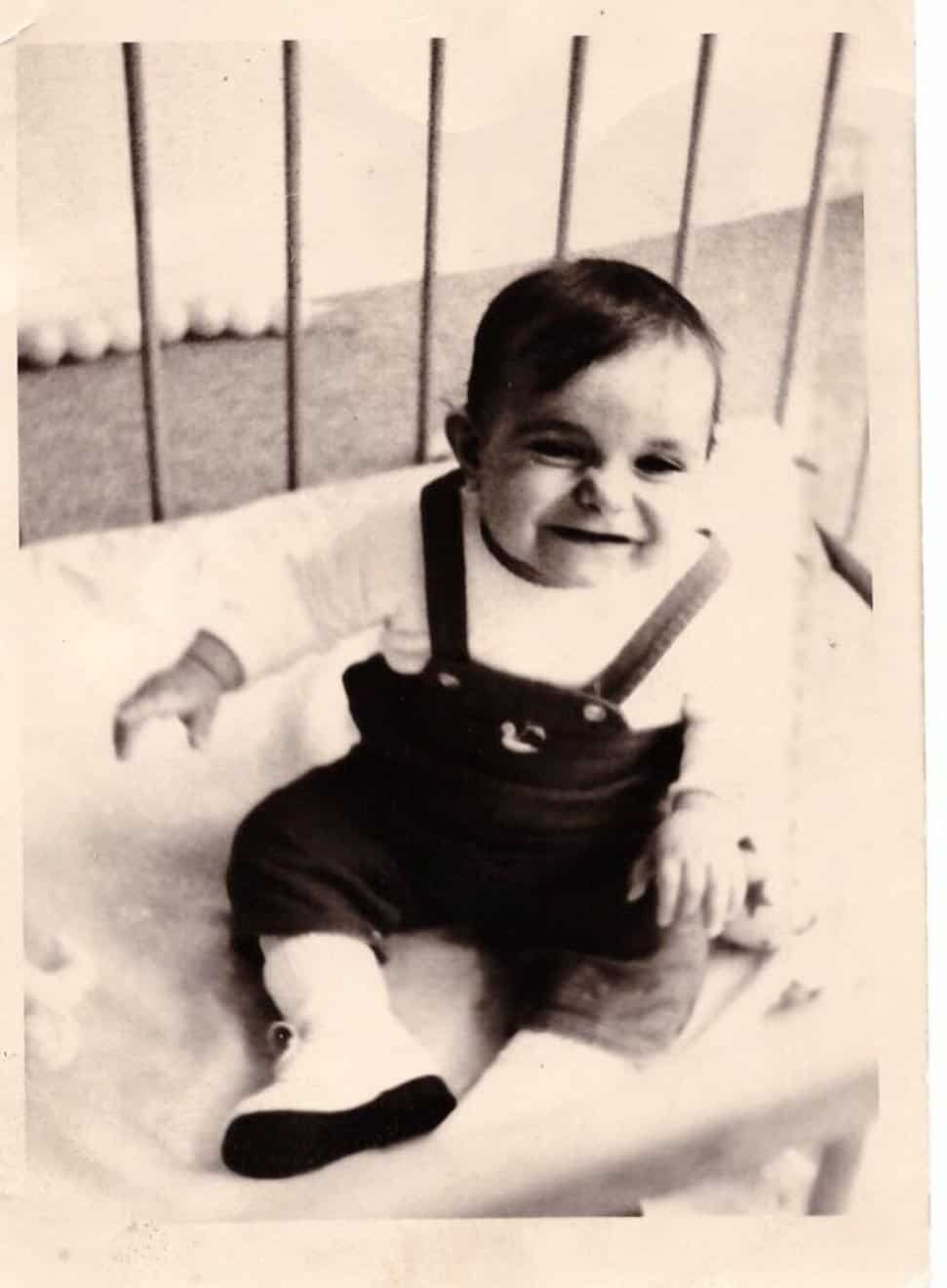Bruno Salomone childhood photo