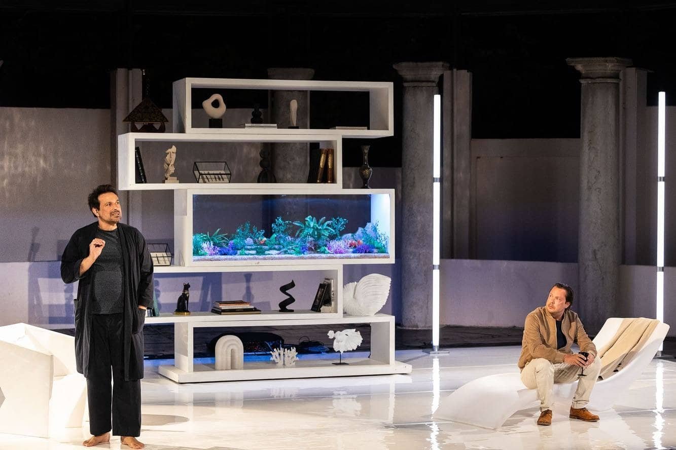 Bruno Salomone in a theatre play