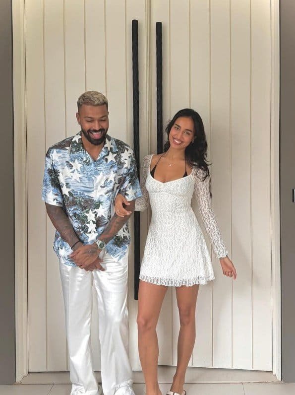 Hardik Pandya with Mahieka Sharma Love Story