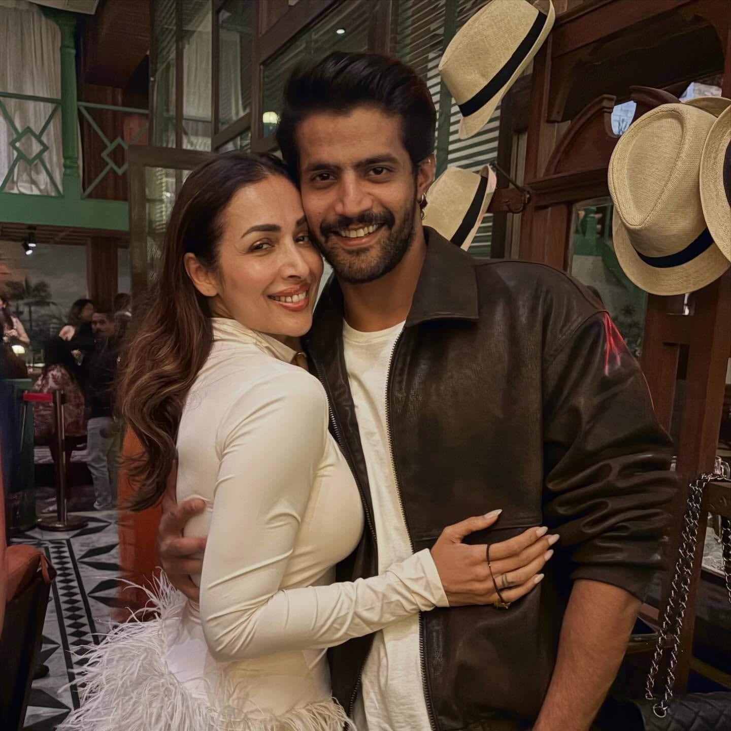 Sorab Bedi at a party with Malaika Arora