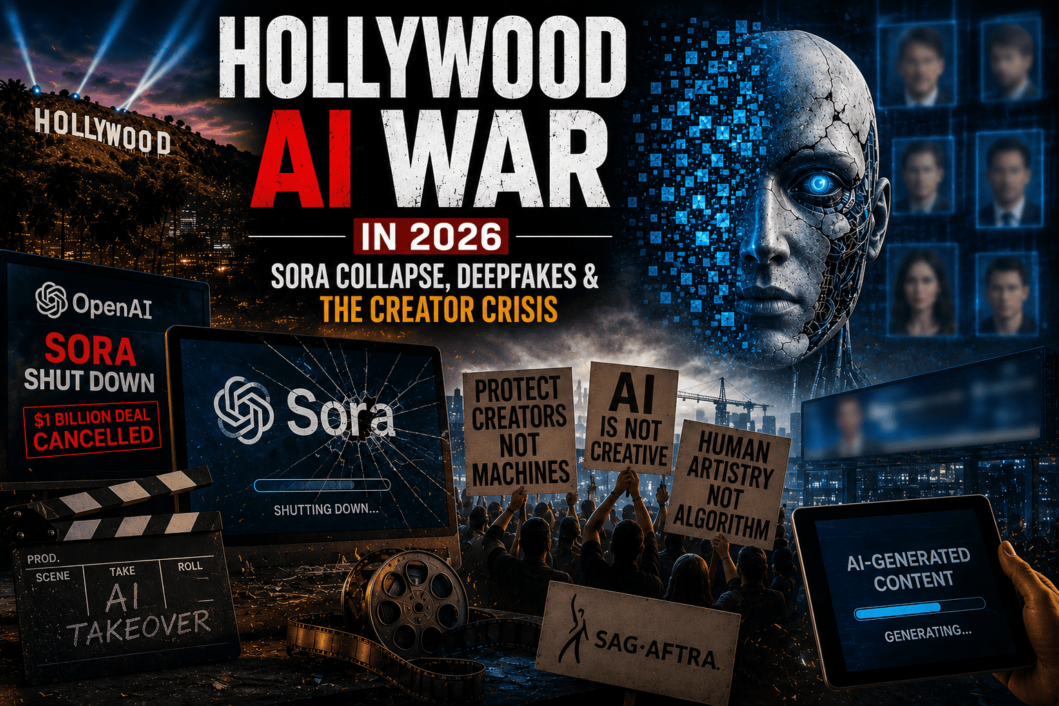 hollywood AI war