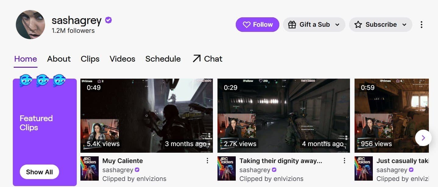 Sasha Grey Twitch