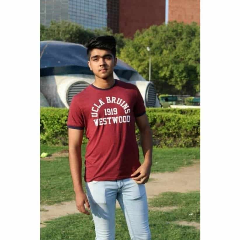 Allen Choudhary during his teenage years