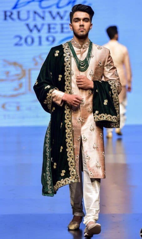 Allen Choudhary in a fashion show
