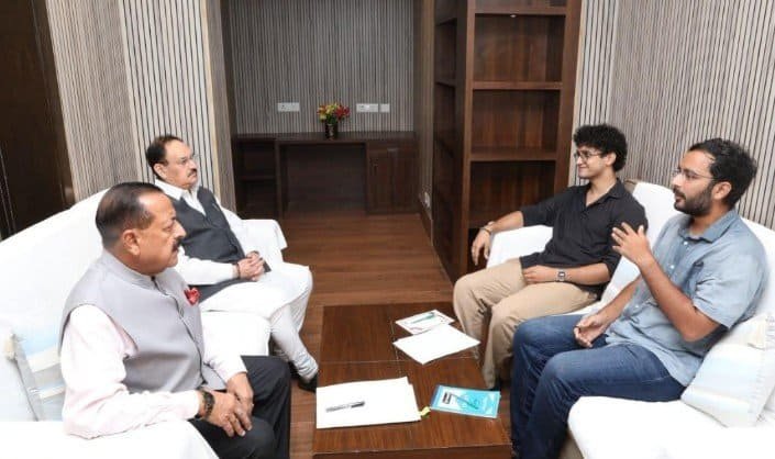 JP Nadda and Jitendra Singh