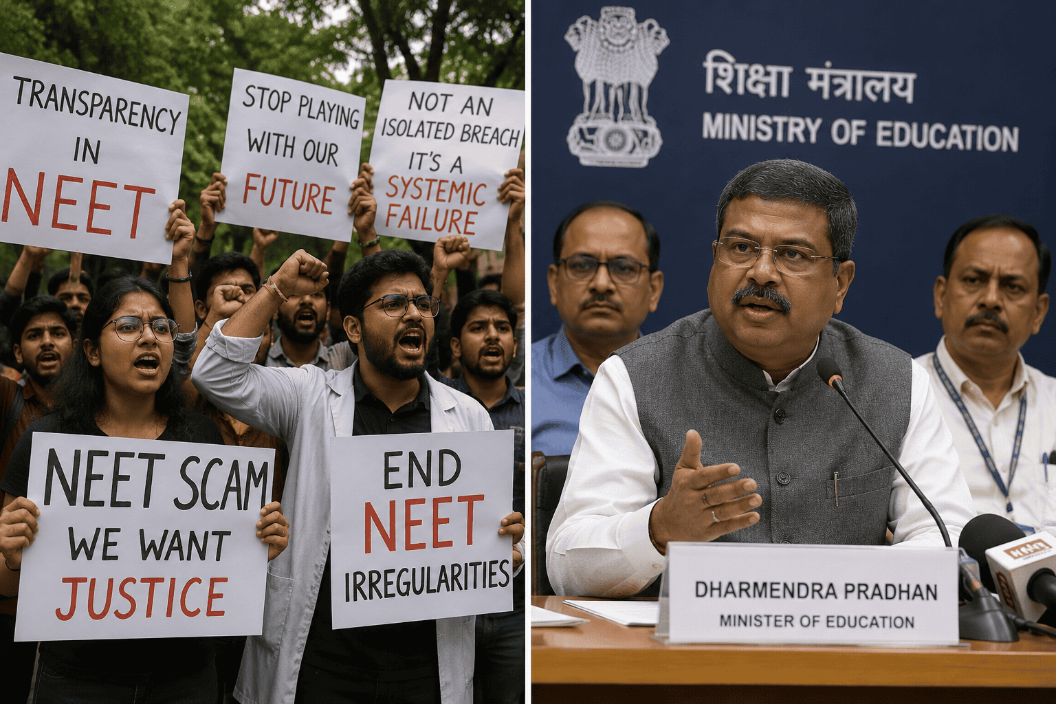 NEET and Education Minister