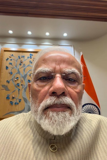 Prime Ministor Narendra Modi in an instagram video for the students protesting against NEET paper leak